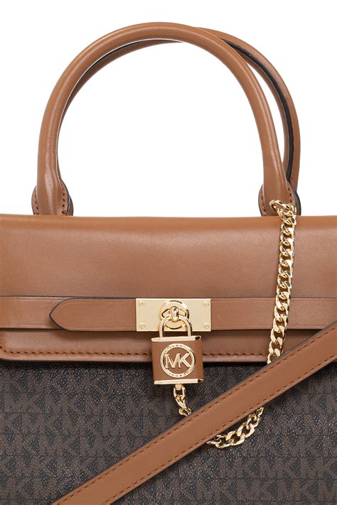 michael kors hamilton studded bag|Michael Kors Hamilton legacy large.